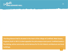 Tablet Screenshot of kingedwardhall.org.uk